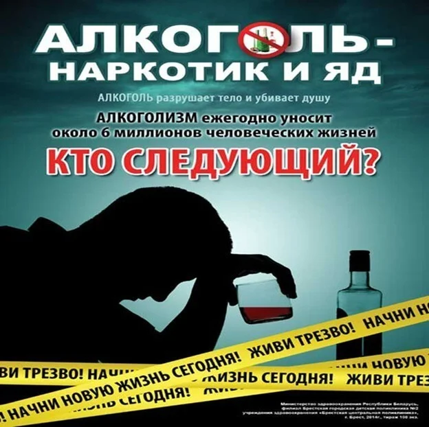 Вред алкоголя